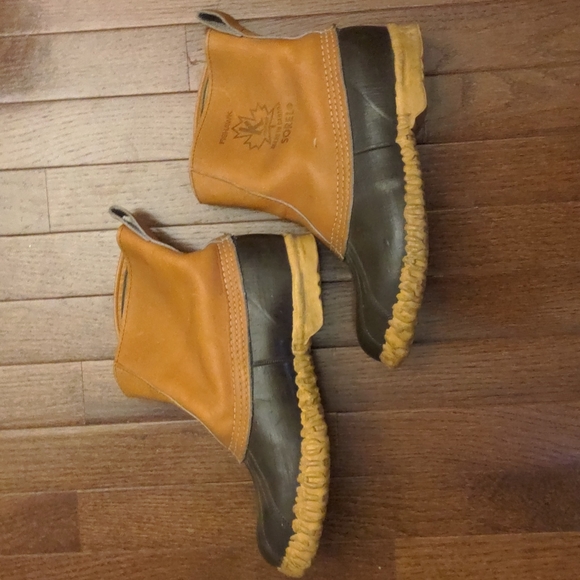 Sorel Other - Sorel Fish Hawk Made in Canada Size 8 Pull On Duck Boots